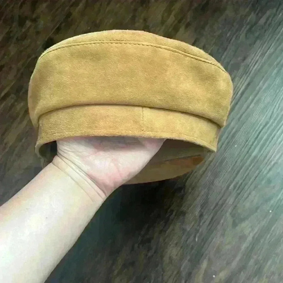 Janessa Leone Jimi Newsboy Hat 100% suede main image 6